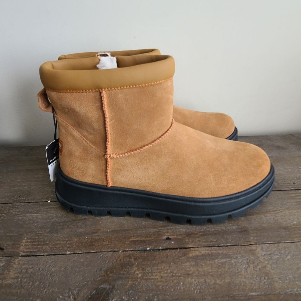 Koolaburra by Ugg Koola Mini Hybrid Boots Chestnut Style 1168010 Size 8